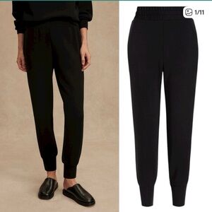 Varley The Slim Cuff Pant 25” Black Doublesoft Jogger size Medium